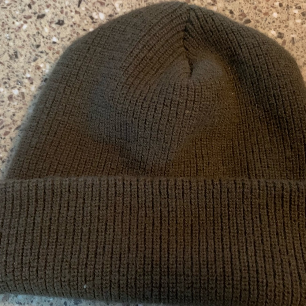 Brown Knit Beanie